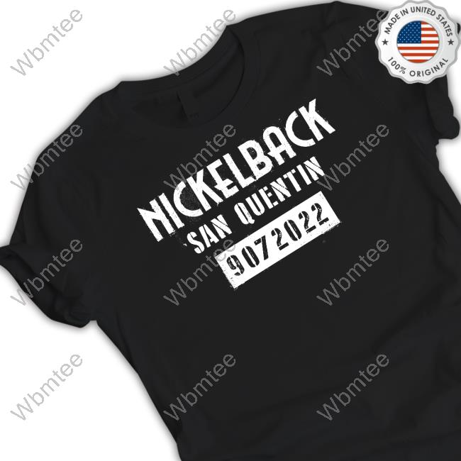 Nickelback San Quentin Single Black Crewneck Sweatshirt