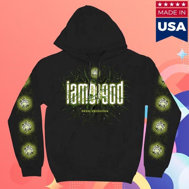 Lamb of God Heavyweight Into Oblivion Glow Pullover Hoodie