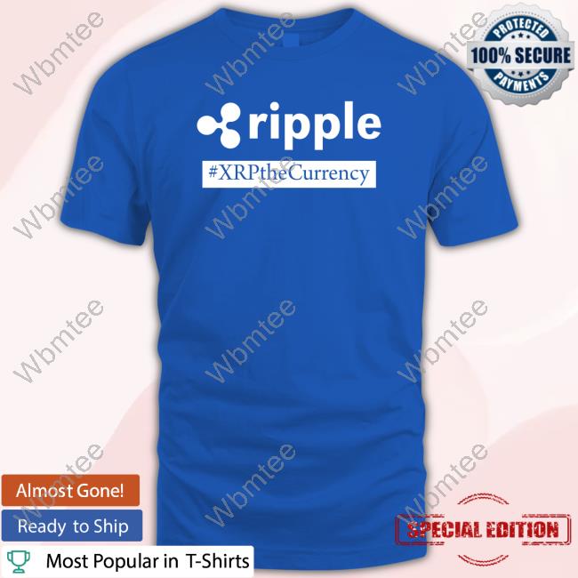 Ripple Xrp The Currency Long Sleeve T Shirt