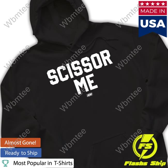 All Elite Wrestling Merch The Acclaimed Scissor Me Tee
