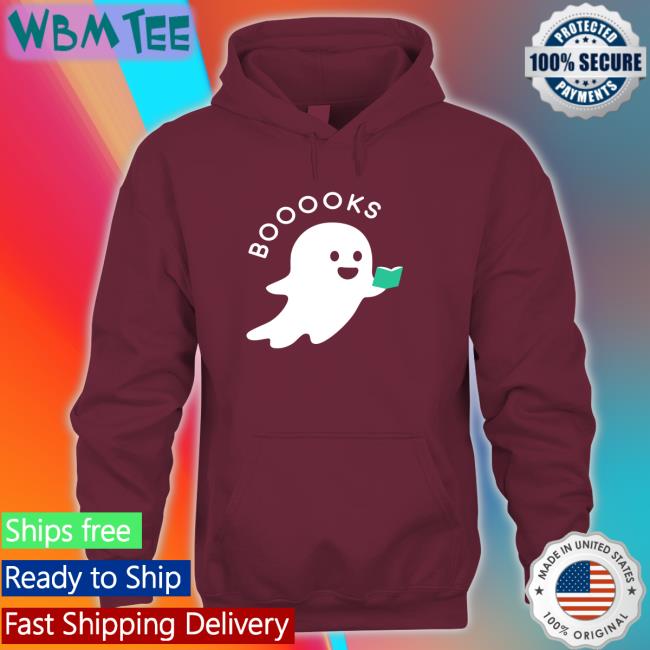 Kaitlyn Schiess Libros Fantasma Camiseta Booooks Hooded Sweatshirt
