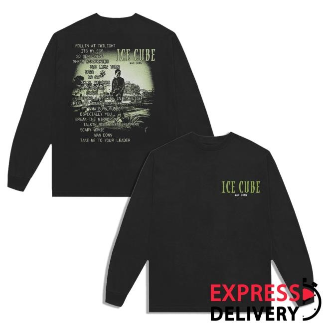 Ice Cube Man Down LS Tee Ice Cube Man Down LS Shirt