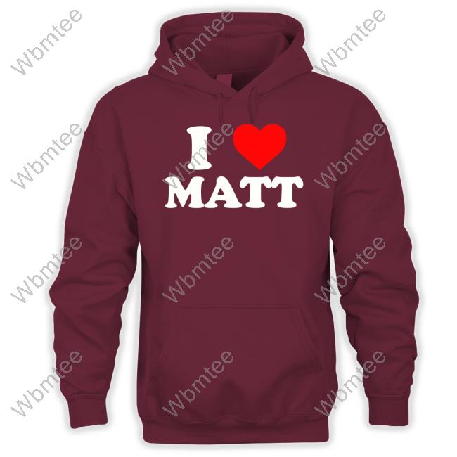 Official Nicolas Sturniolo I Love Matt T Shirt