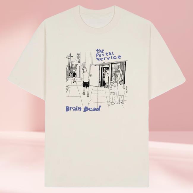Official Brain Dead Merch Store We Are Brain Dead X The Postal Service Attractive Shirt Brain Dead Apparel Clothing Shop BrainDead