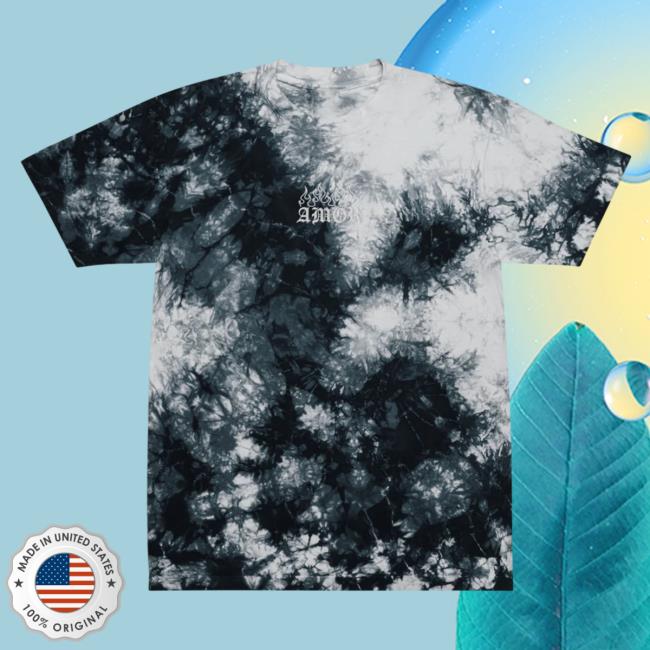 Yujin Clothing Amor Tie Dye Shirt Black / White Tie-Dye