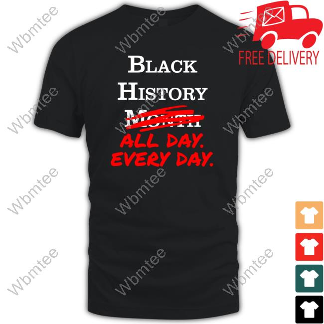 Black History All Day Every Day Crewneck Sweatshirt