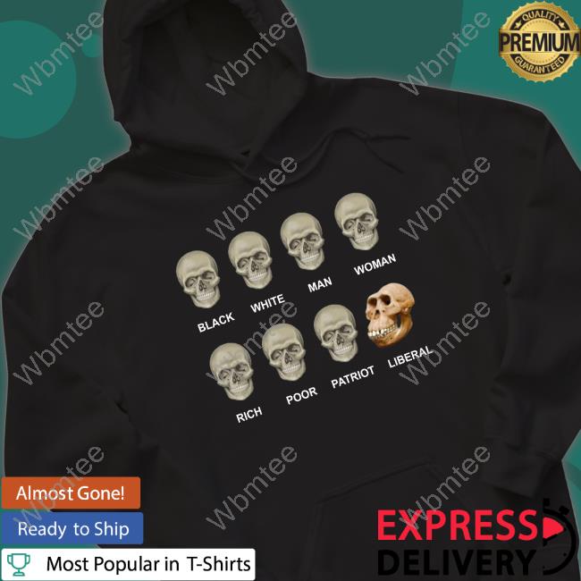 Official Black White Man Woman Rich Poor Patriot Liberal Sweatshirt