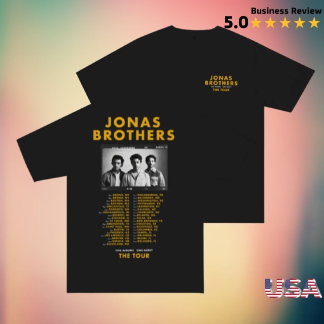 The Tour Shirt Jonas Brothers Merch Shop