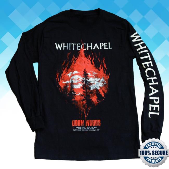 Official Merch Now Whitechapel Doom Woods Black Long Sleeve Shirt 2023 MerchNow