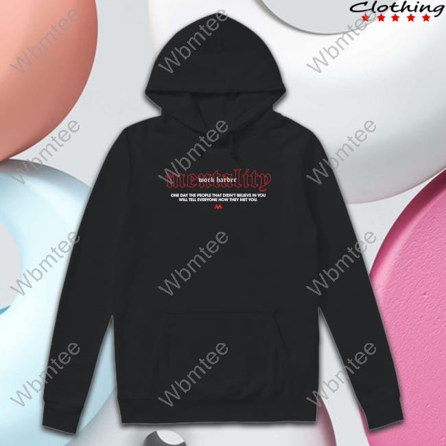 Mentality Work Harder Hoodie Rhearipley Wwe