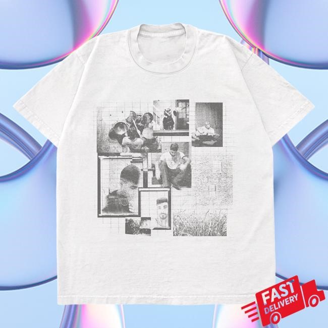 Zayn Official Merch Store | Room Under The Stairs Tracklist Tees - White | Inzayn Clothing Shop Apparel