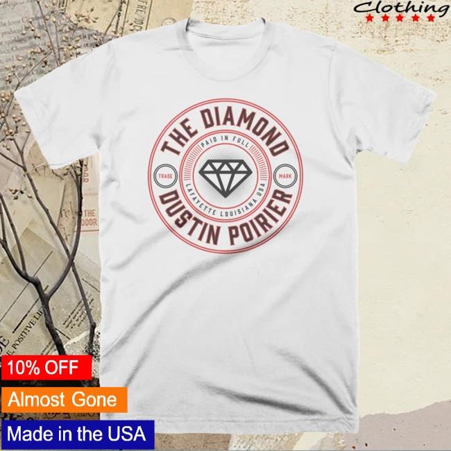 Official Dustin Poirier Round Logo Tees