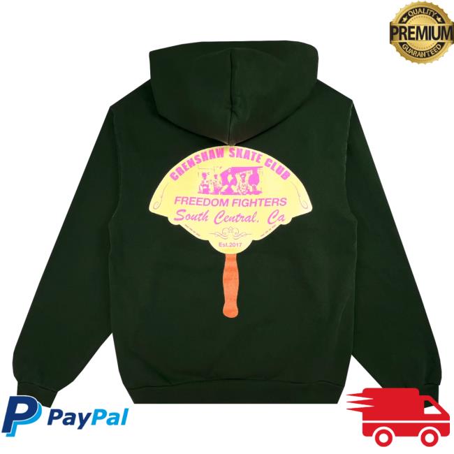 Official Crenshaw Skate Club Freedom Fighters Crew neck CrenshawSkateClub