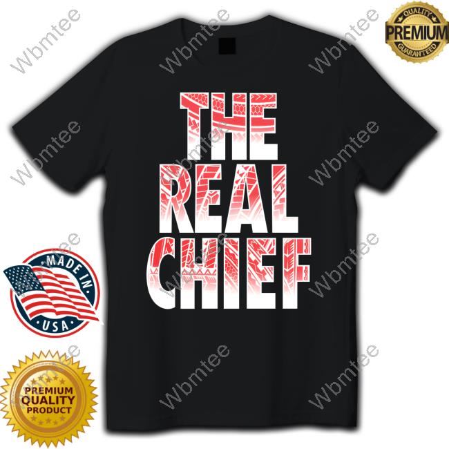 Men's Jey Uso Black The Real Chief T-Shirt
