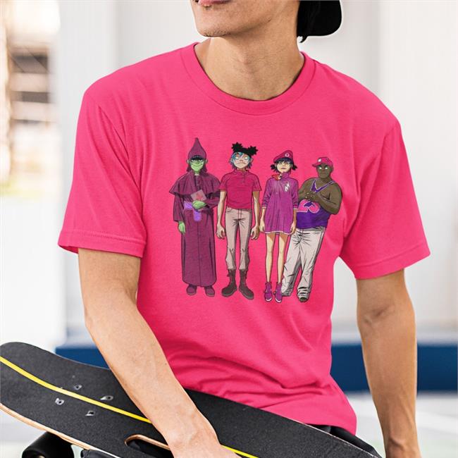 Little Miss Panic Attack From Weed Hoodie Gorillaz Merch
