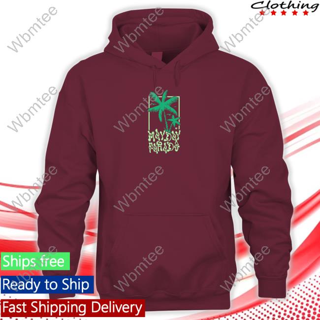 Official Mayday Parade Merch Miracle Maroon Tee Shirt