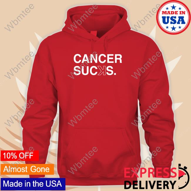Obvious Shirts Cancer Sucks Hooded Sweatshirt #Liamstrong