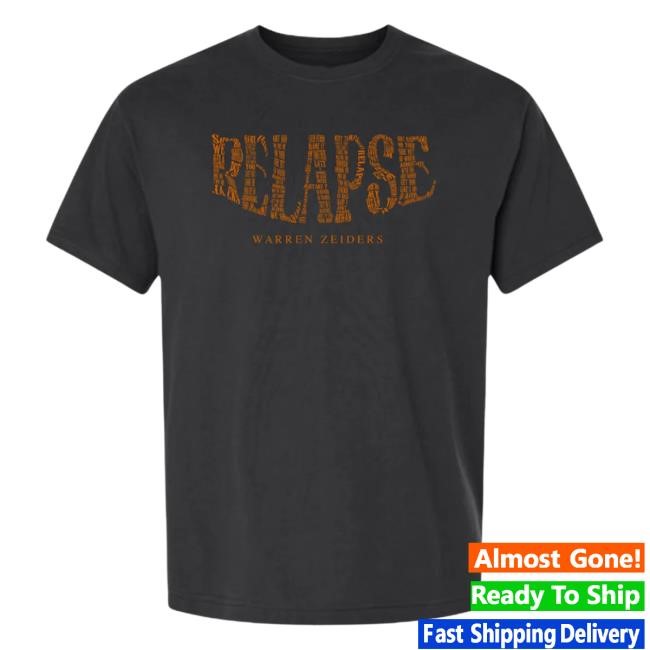Warren Zeiders "Relapse" Bella + Canvas T Shirt