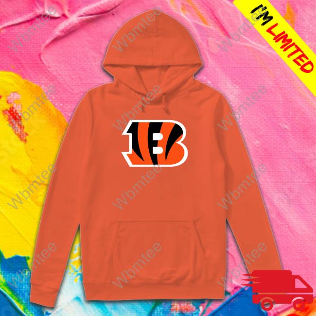Official Cincinnati Bengals Primary Colour Logo Shirt