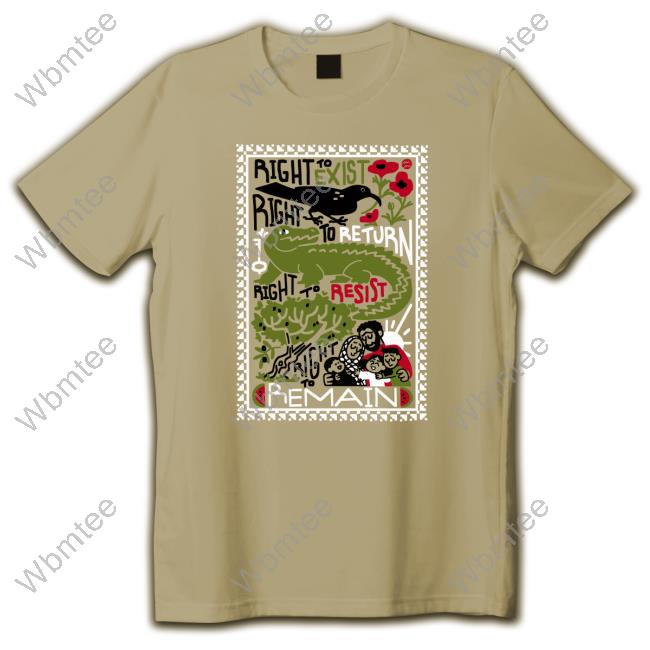 Mariah-Rose Marie | Right To Exist - Right To Return - Right To Resist - Right To Remain Vintage Shirt