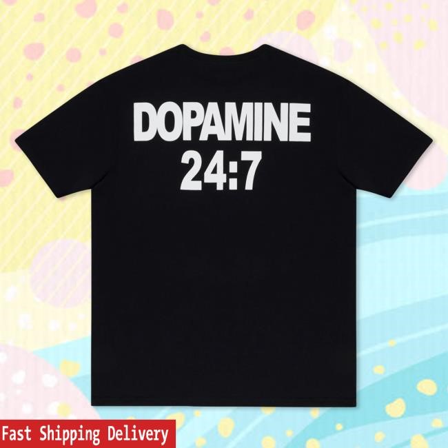 Official Lil Tecca Merch Store Dopamine 24:7 Tee