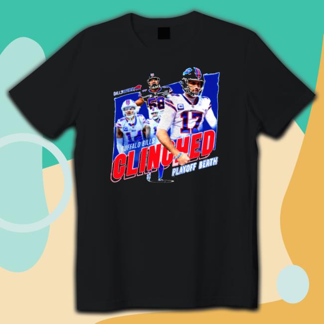 Official Buffalo Bills clinch playoff Berth 2022 Sweatshirt