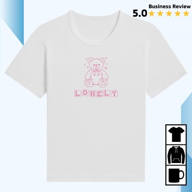 Official Lonely Ghost Apparel Clothing Lonely Bear Baby Attractive Shirt