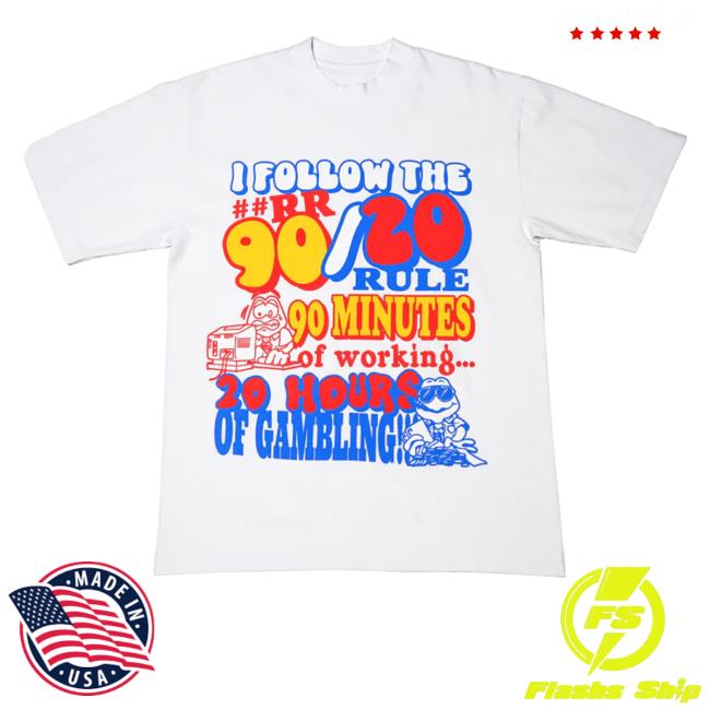 Kankan Merch 90/20 White T Shirts Kankanreallyrich