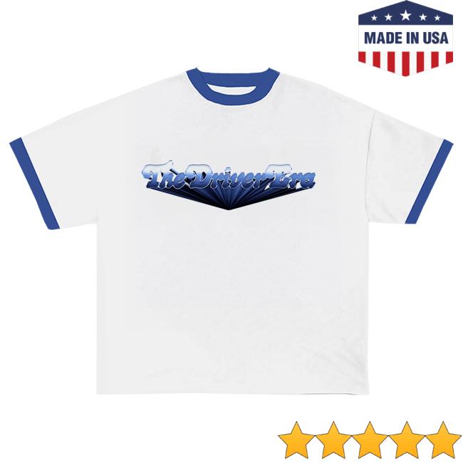 Official The Driver Era Merch Logo Ringer Tshirt The Driver Era Tour