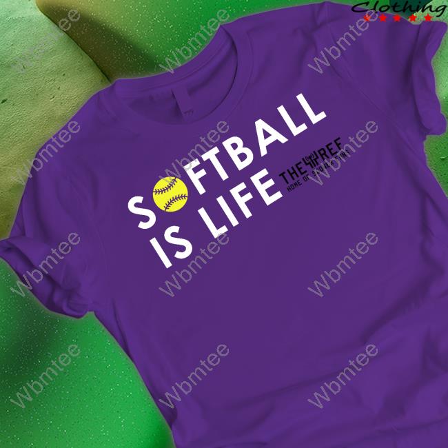 Official Kref Softball Is Life Tee Shirt