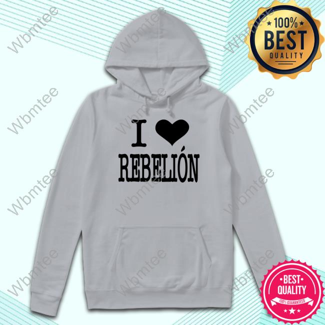 Official Ericdoa Merch I Love Rebelión Hoodie