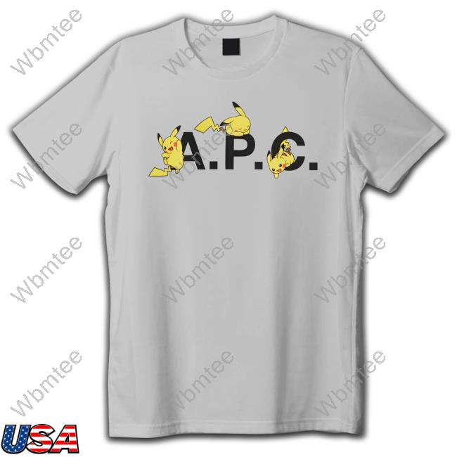 Official Pokemon Center Merch Pokémon × A.P.C. Pikachu Shirt