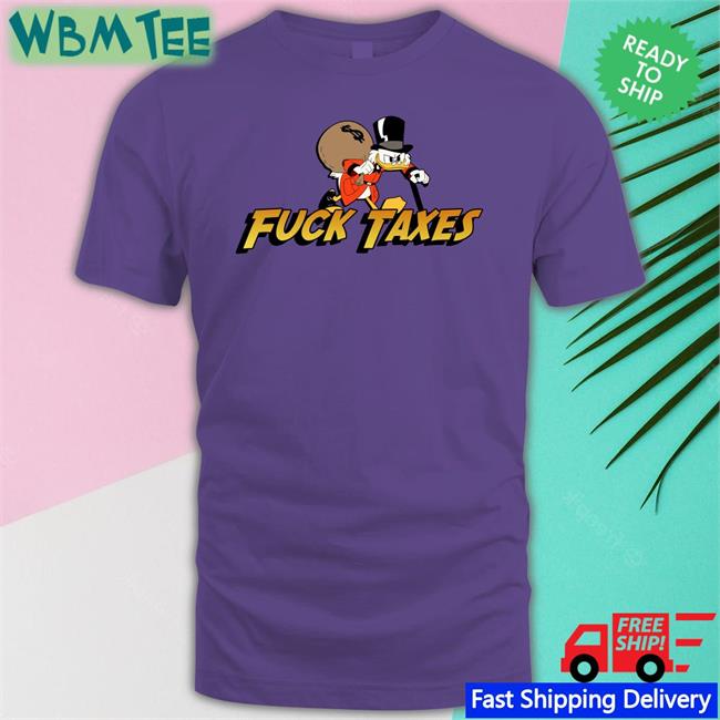 Fuck Taxes Scrooge Mcduck Duck Hoodie Sofie Snufkinsflowers