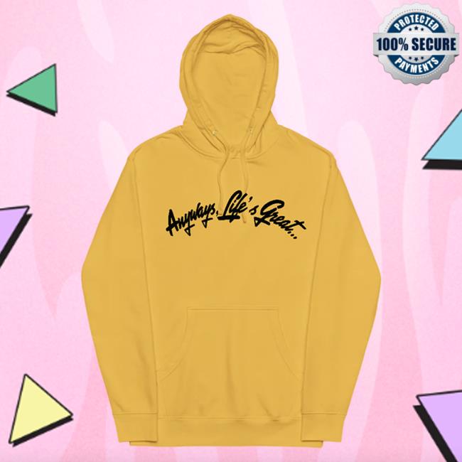 Official GloRilla Merch Store ALG Tour Popover Hoodie Yellow GloRilla Apparel Clothing Shop Glo Rilla