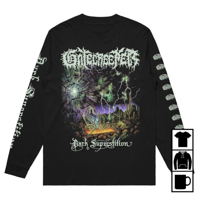Official Gatecreeper Merch Store Gatecreeper Dark Superstition Long Sleeve Shirt 2024