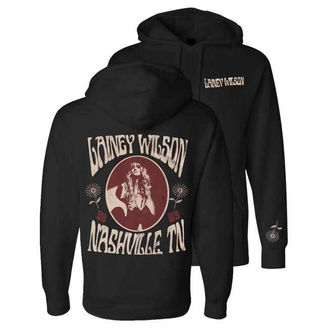Official Lainey Wilson Merch Store Lainey Wilson Nashville Flower Sweatshirt Lainey Wilson Clothing Shop LaineyWilson
