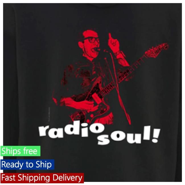 Hello Merch Official Merch Elvis Costello Radio Soul Zip Hood HelloMerch