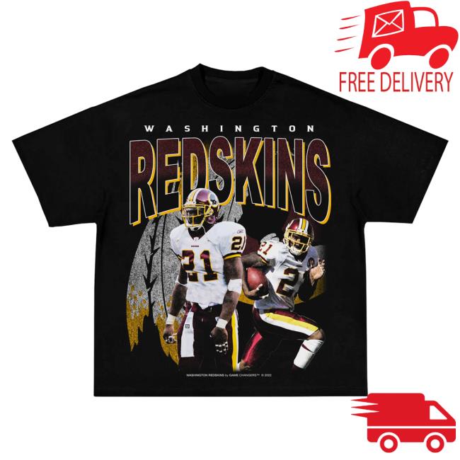 Official Game Changer Washington Redskins Shirt New Black GameChanger