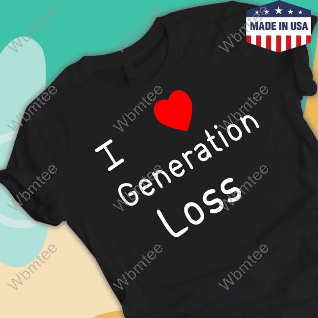 Official VidConAN23 I Love Generation Loss Hoodie