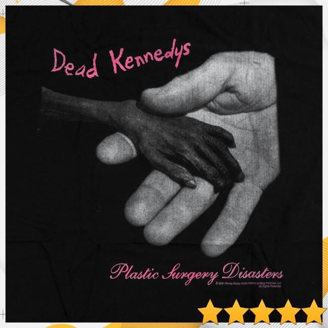 Hello Merch Dead Kennedys Plastic Surgery Black Top Shirt HelloMerch