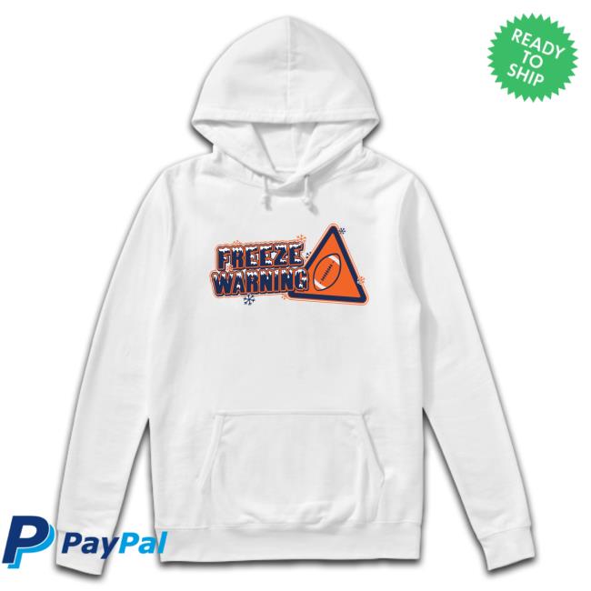 Official Freeze Warning Shirt Barstool Sports Freeze Warning Hoodie