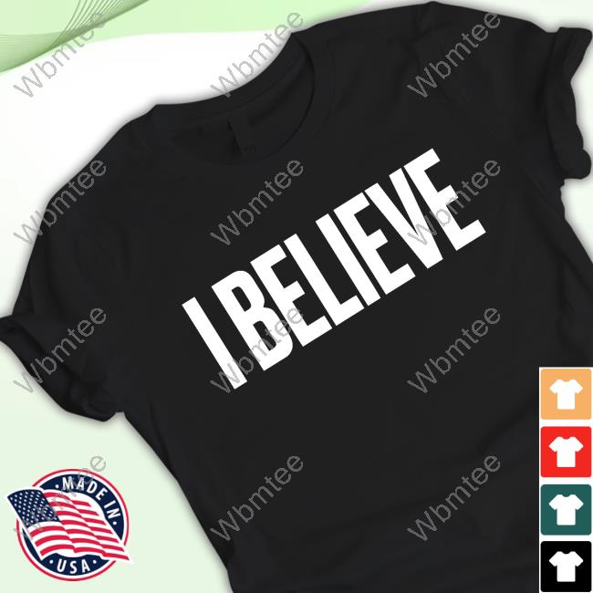 Official I Believe Hoodie - Black