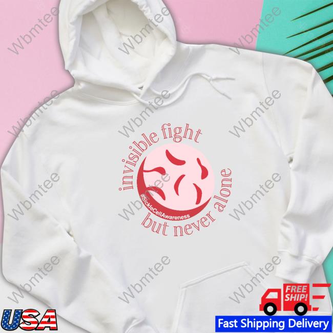 Invisible Fight But Never Alone Shirt