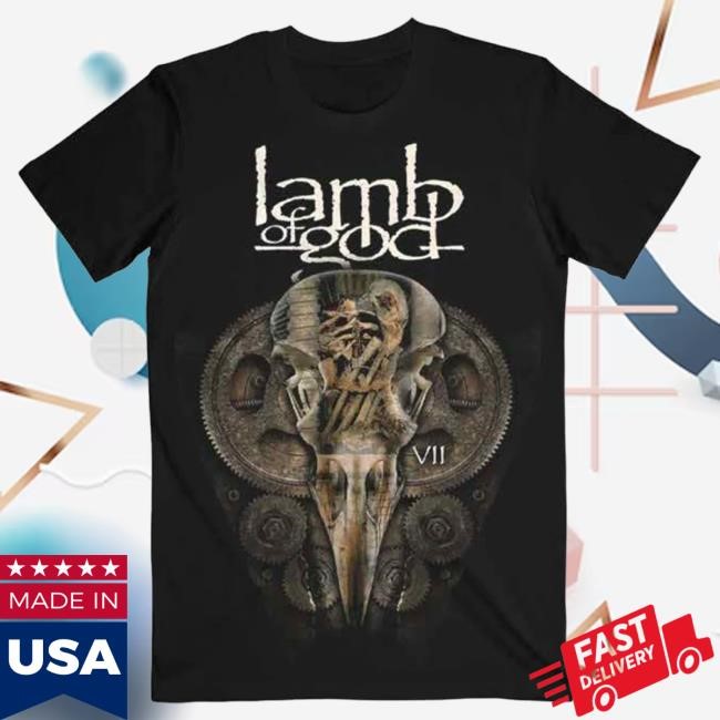 Official Lamb Of God Sturm Und Gears Hot Shirt