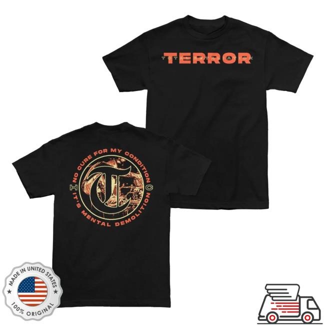Terror "Demolition" T Shirt Cold Cuts Merch