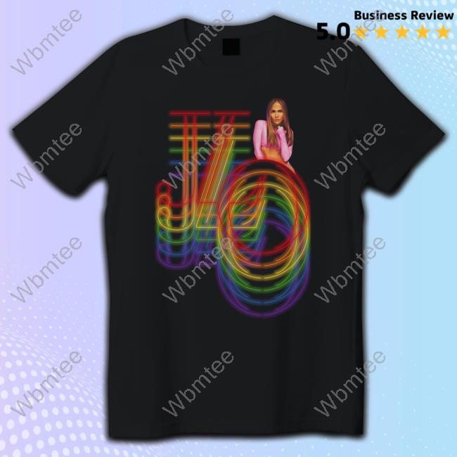 JLO Rainbow Repeat Hoodie