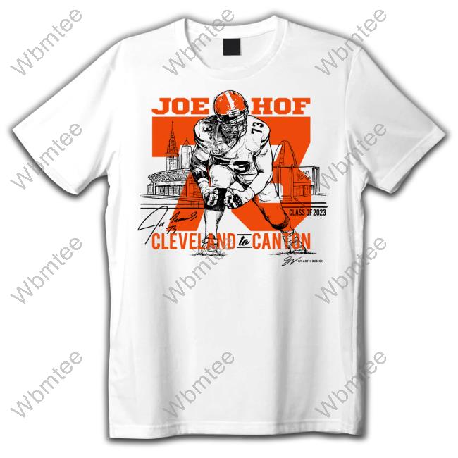 Official Gv Art And Design Merch Joe Hof Cleveland To Canton T Shirt