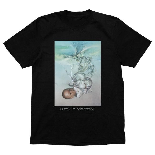 Official The Weeknd Merch Store Shop The Weeknd X Sorayama ‘Hurry Up Tomorrow’ Tee TheWeeknd