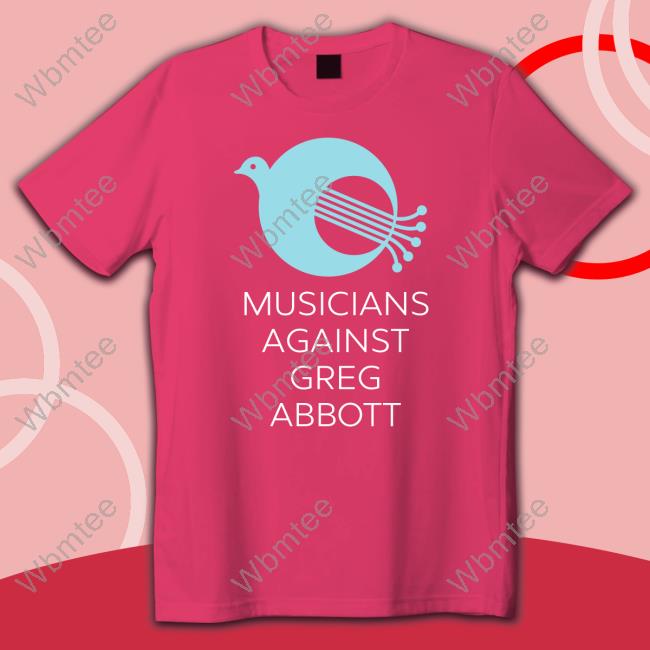 Musicians Against Greg Abbott Edition Limited Long Sleeve Tee