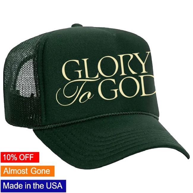 Official Phil Wickham Merch Glory To God Cap - Green